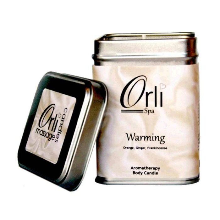 شمع ماساژ اورلی گرم کننده بدن Orli Warming 226g