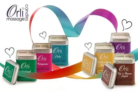 مرکز فروش لوازم ماساژ در تهران 4 شمع ماساژ اورلی