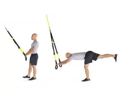 (TRX HIP HINGE (ONE LEG