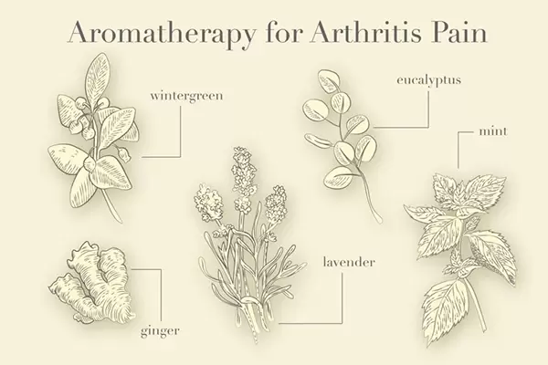ماساژ آروماتراپی برای آرتروز
