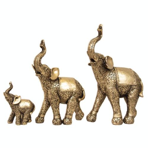 ست 3 عددی مجسمه فیل کوچک کد 331