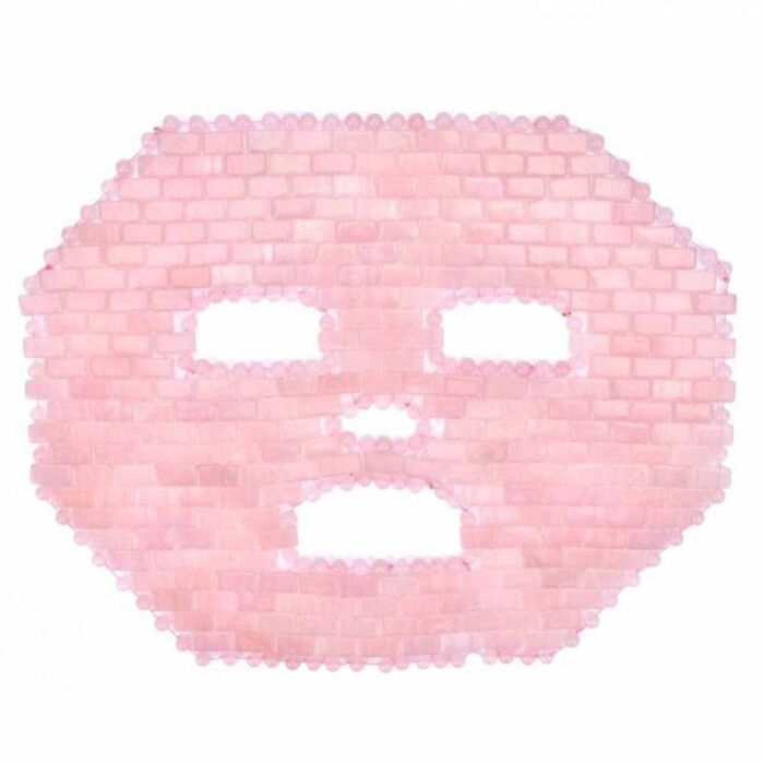 ماسک صورت رز کوارتز rose quartz face mask