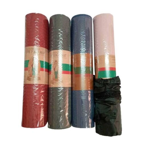 مت یوگا 6 میلیمتری یک رو TPE Eco Friendly Yoga Mat