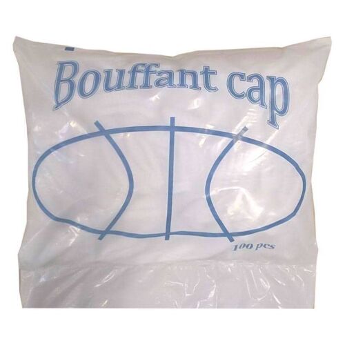 کلاه بهداشتی یکبار مصرف bouffant بسته 100 عددی