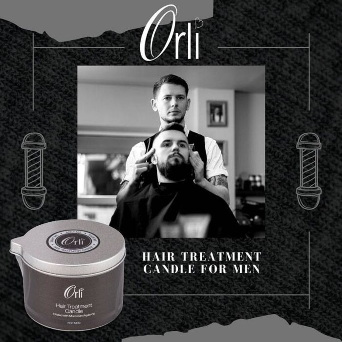شمع ترمیم موی اورلی مردانه Orli Hair Treatment For Men 60g