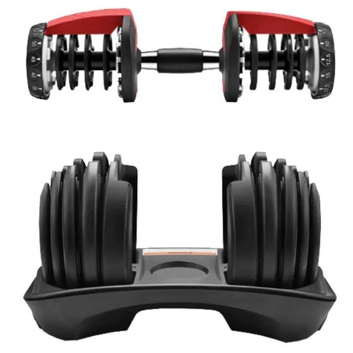 دمبل قابل تنظیم21 کیلویی adjustable Dumbbell