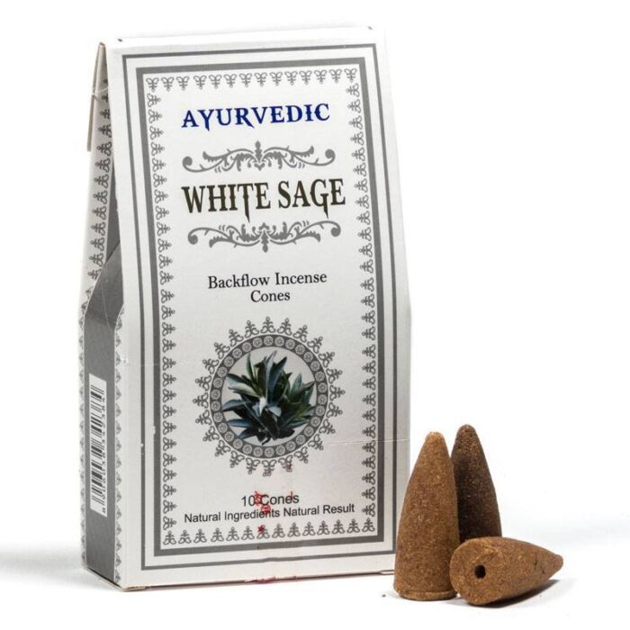 عود آبشاری آیروودیک مریم گلی AYURVEDIC White Sage20g