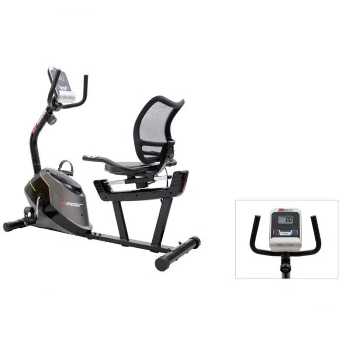 دوچرخه ثابت نشسته پشتی دار ال اس فیتنس LS Fitness ST-2806 R