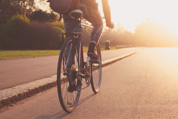 فواید دوچرخه سواری برای کاهش استرس