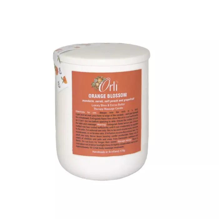 شمع ماساژ اورلی شکوفه های پرتقال Orli orange blossom 170g
