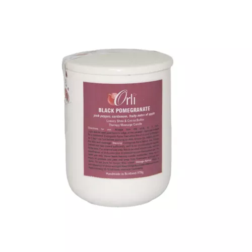 شمع ماساژ اورلی انار سیاه Orli black pomegranate 170g