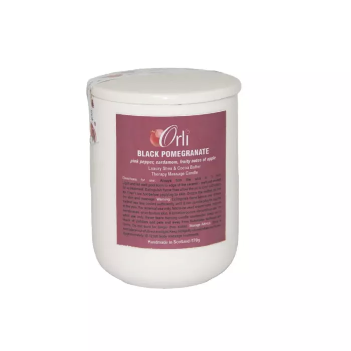 شمع ماساژ اورلی انار سیاه Orli black pomegranate 170g