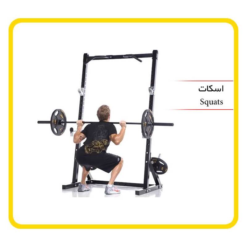 دستگاه رک اسکات هیرو Hero half rack 28 دستگاه رک اسکات هیرو Hero half rack - تصویر 9