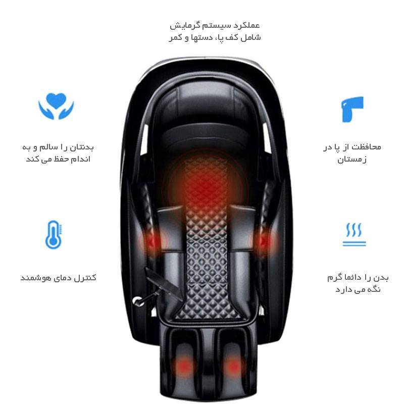 صندلی ماساژور بن کر Boncare K20 14 صندلی ماساژور بن کر Boncare K20 - تصویر 11