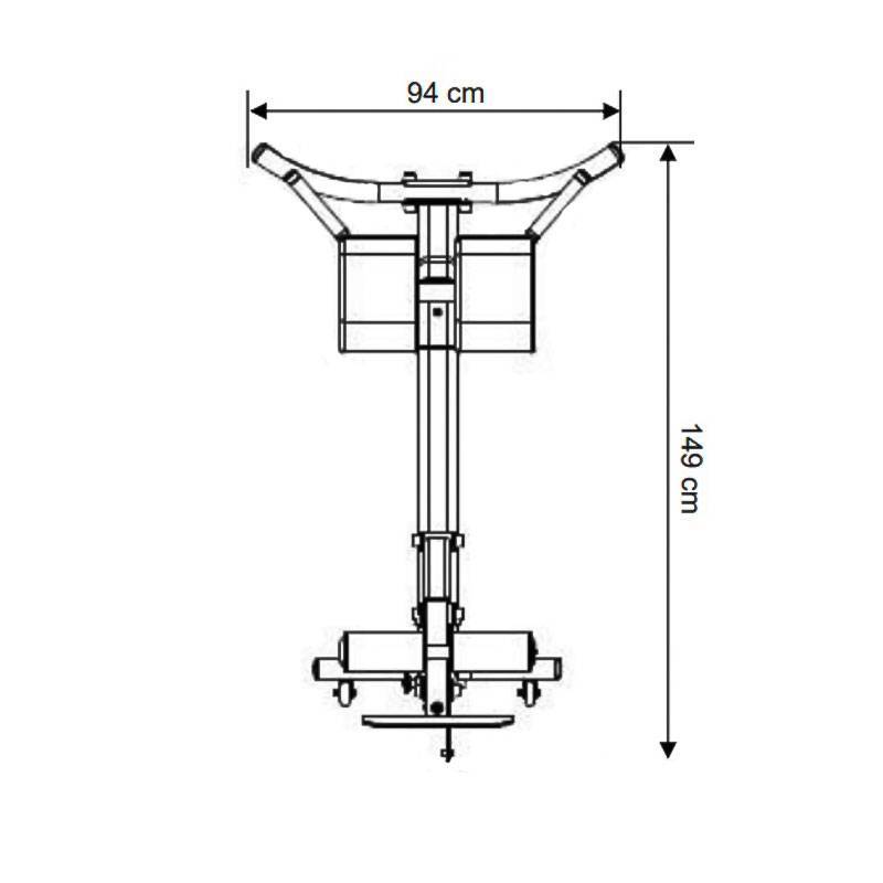 نیمکت فیله کمر استیل فلکس 90 درجه Steel Flex NRCH 7 نیمکت فیله کمر استیل فلکس 90 درجه Steel Flex NRCH - تصویر 4