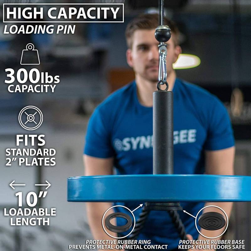 سیم کش بدنسازی خانگی سینرژی Synergee Cable Pulley System 24 سیم کش بدنسازی خانگی سینرژی Synergee Cable Pulley System - تصویر 5