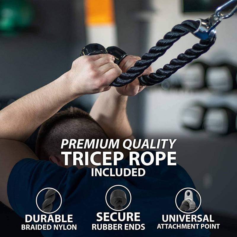 سیم کش بدنسازی خانگی سینرژی Synergee Cable Pulley System 26 سیم کش بدنسازی خانگی سینرژی Synergee Cable Pulley System - تصویر 7