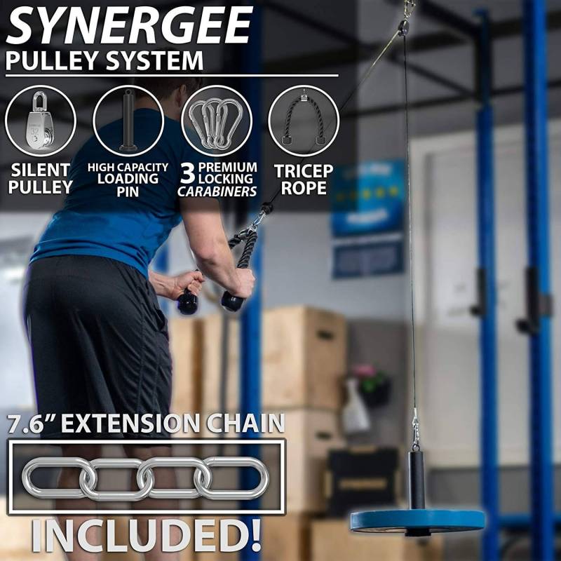 سیم کش بدنسازی خانگی سینرژی Synergee Cable Pulley System 27 سیم کش بدنسازی خانگی سینرژی Synergee Cable Pulley System - تصویر 8