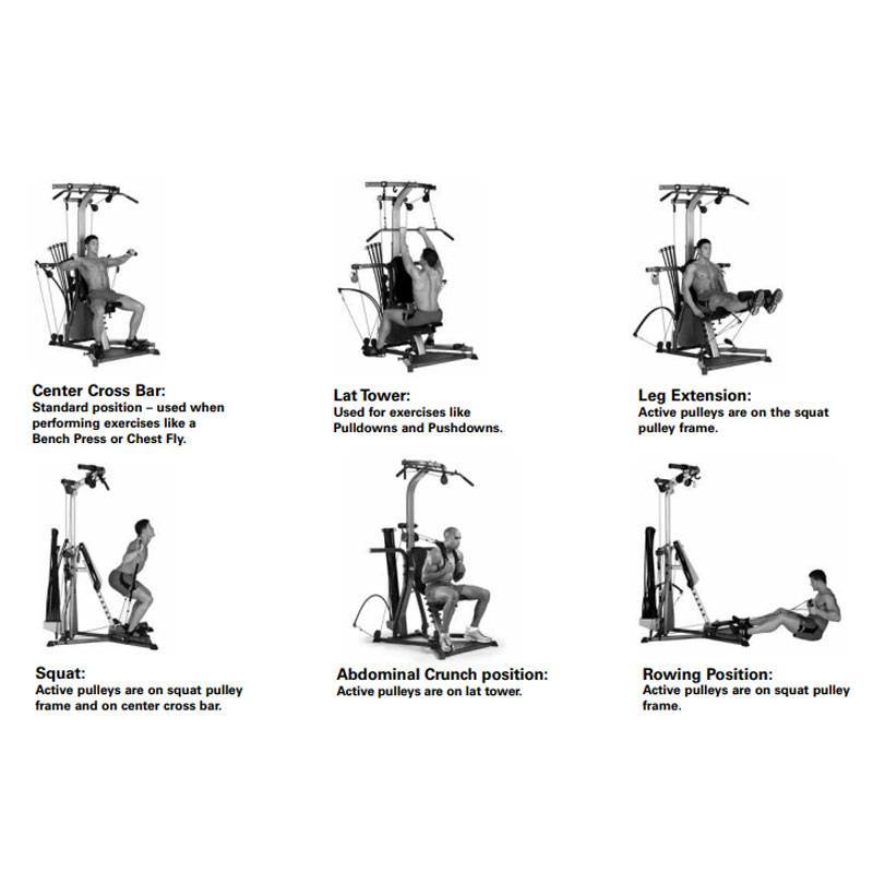 مولتی جیم همه کاره بوفلکس Bowflex Xtreme 2 SE Home Gym 12 مولتی جیم همه کاره بوفلکس Bowflex Xtreme 2 SE Home Gym - تصویر 9