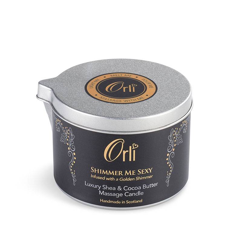 شمع ماساژ اورلی درخشان کننده بدن (زنانه) Orli Shimmer Me 160g