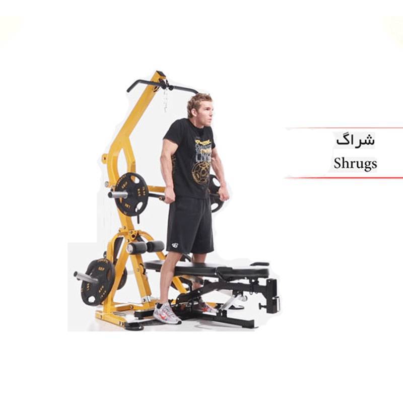 دستگاه بدنسازی 96 کاره با نیمکت مدرج هیرو Hero 11 دستگاه بدنسازی 96 کاره با نیمکت مدرج هیرو Hero - تصویر 8