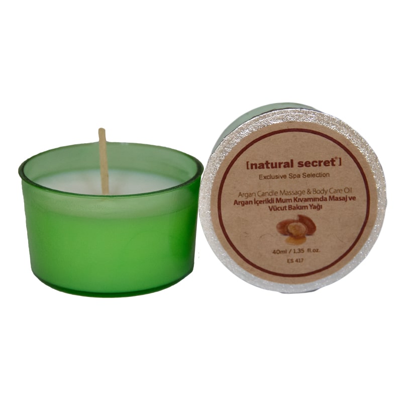 شمع ماساژ نچرال سکرت آرگان natural secret
