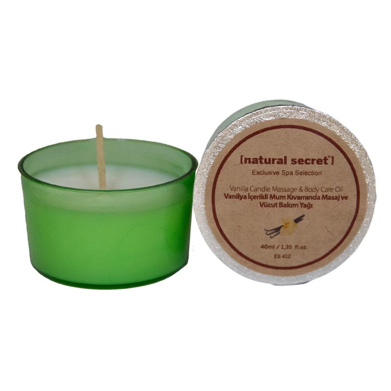 شمع ماساژ نچرال سکرت وانیل natural secret