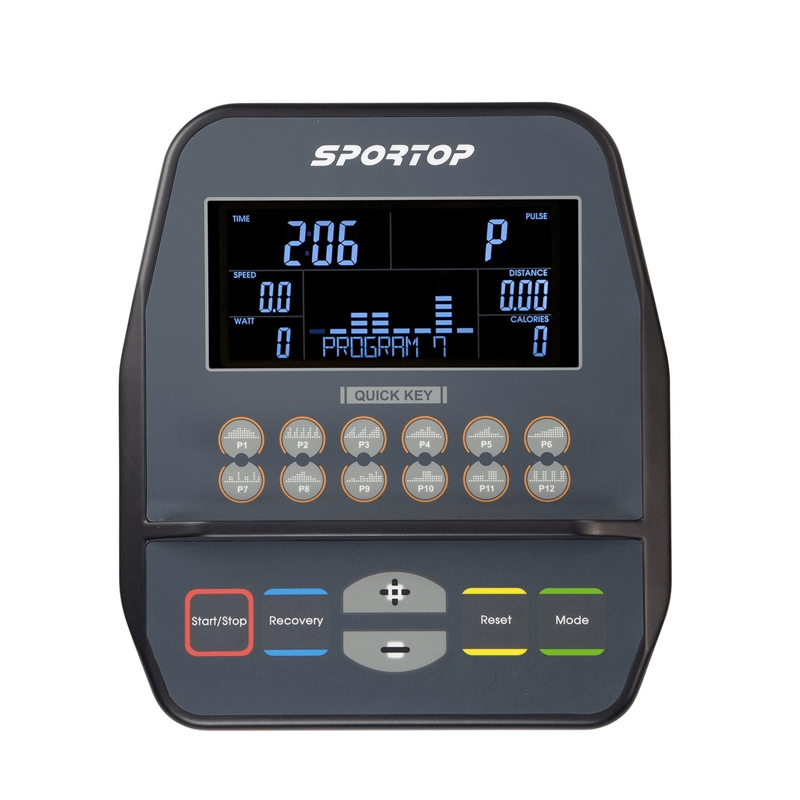 دوچرخه ثابت نشسته پشتی دار اسپرتاپ sportop R60