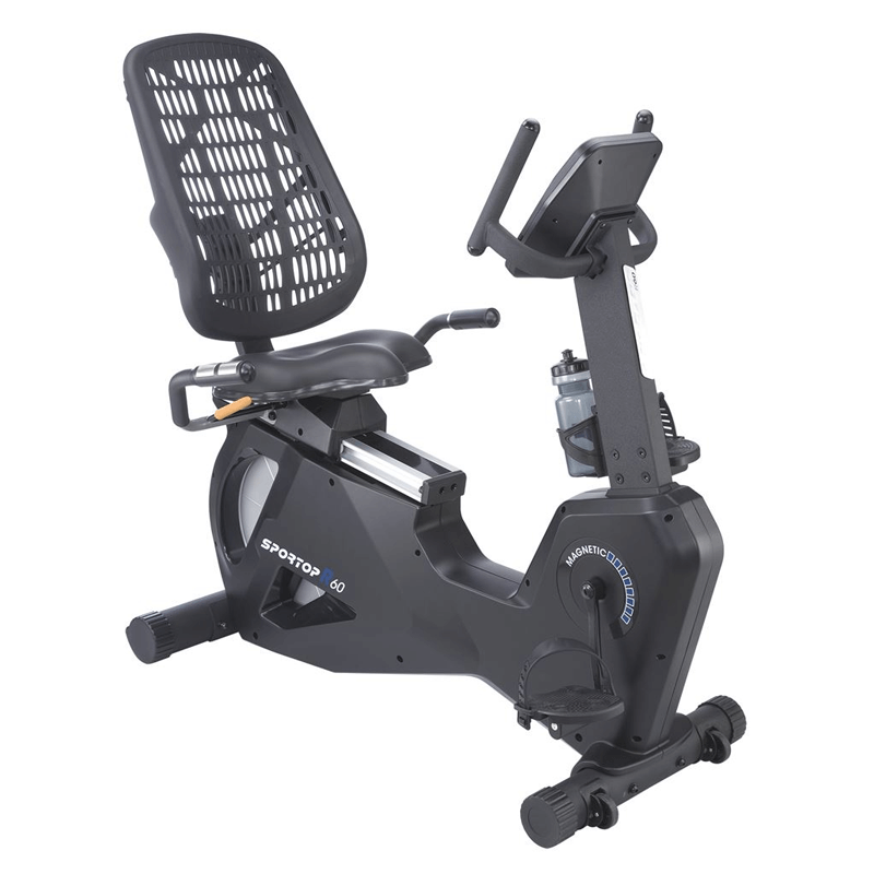 دوچرخه ثابت نشسته پشتی دار اسپرتاپ sportop R60