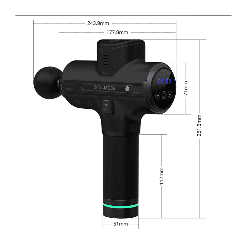 تفنگ ماساژ سایکل تری Cycle Tree MG05 9 تفنگ ماساژ سایکل تری Cycle Tree MG05 - تصویر 6