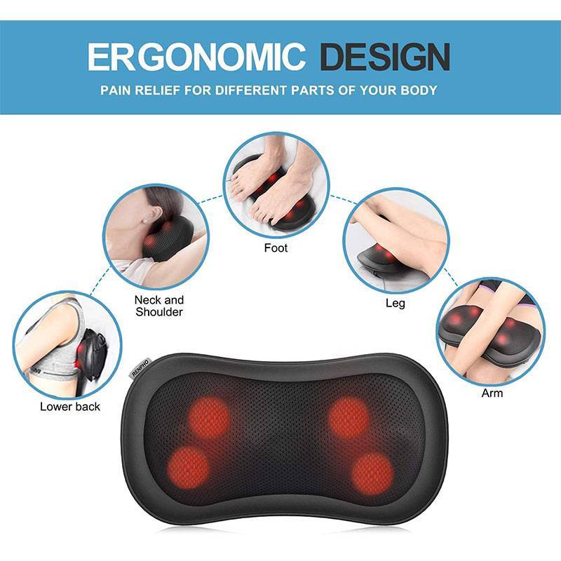 ماساژور گردن و کمر رنفو RENPHO Neck & Back Massage 26 ماساژور گردن و کمر رنفو RENPHO Neck & Back Massage - تصویر 5