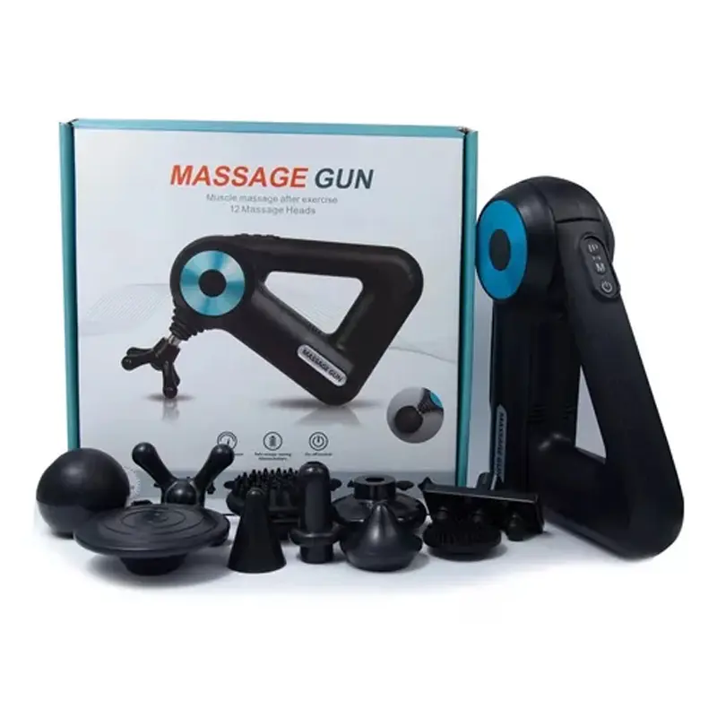 تفنگ ماساژ 12 سری Massage Gun 12 heads