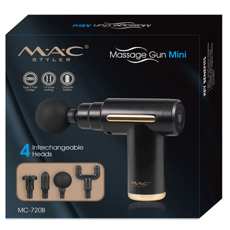 ماساژور تفنگی شارژی مک استایلر macstyler MC-720B